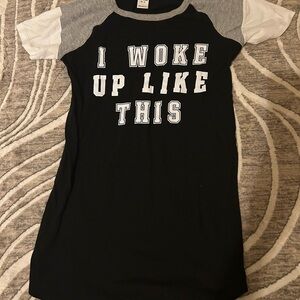 Black and Gray Kids Raglan Shirt